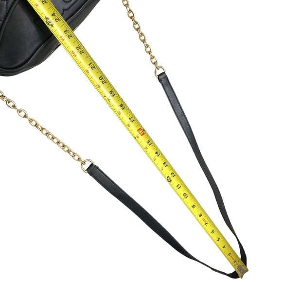 Tory Burch black leather quilted Alexa crossbody camera bag - Picture 5 of 11